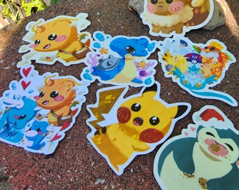 Pocket Monster Large Stickers