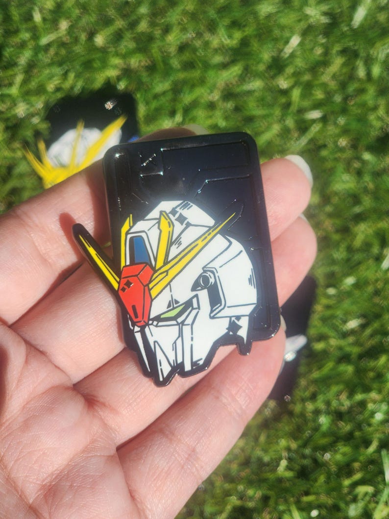 NEUE Gundam V2.0 Emaille Pins Zeta