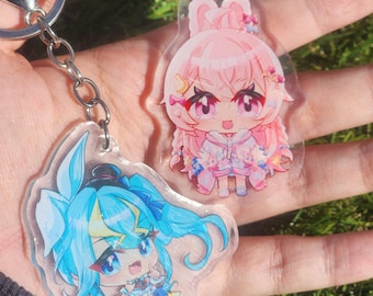 NUEVO llavero acrílico con dije Phase Connect Vtuber
