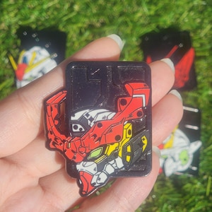 NEUE Gundam V2.0 Emaille Pins Gquuuuuux