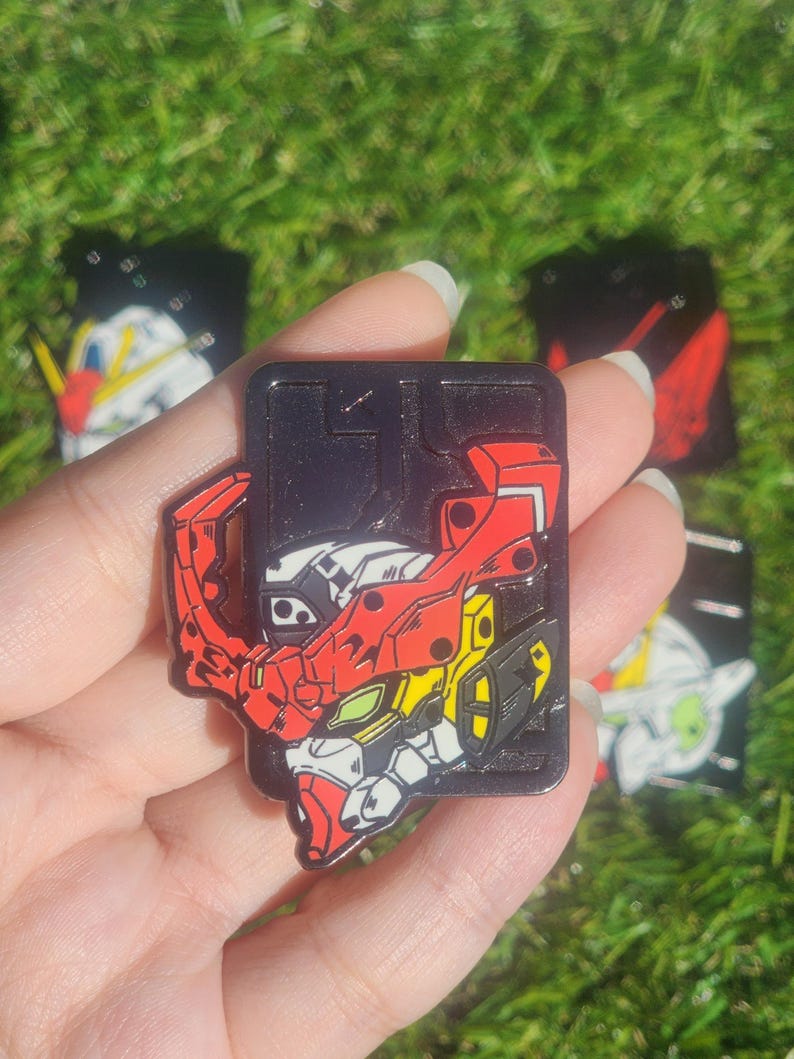 NEUE Gundam V2.0 Emaille Pins Gquuuuuux