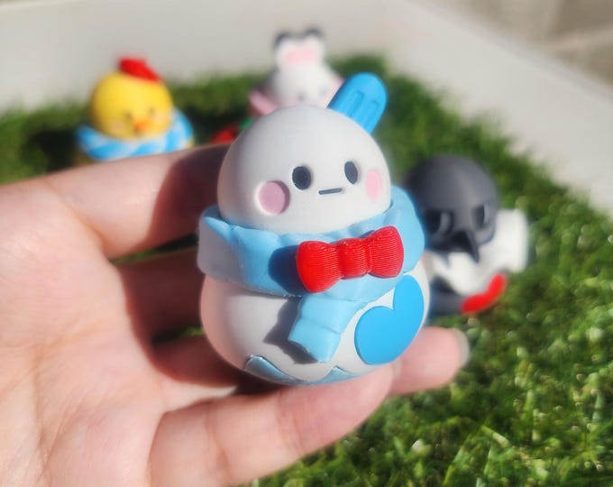 Featured listing image: Clicky Desk Pal Fidget Snowman LADS