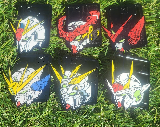 Featured listing image: NEW Gundam V2.0 Enamel Pins