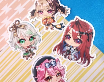 NEW Holo Justice Vinyl Stickers Elizabeth Cecelia Gigi Roara