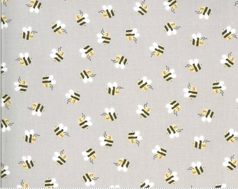 Hello Sunshine Bees 35352-12 cloudy by Abi Hall for Moda