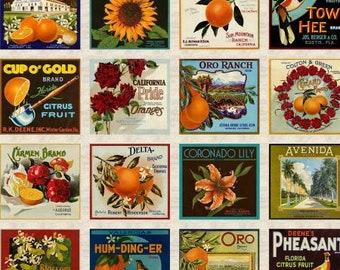 Orchard Bliss Harvest Digital R4682H-116 18” panel by Hoffman