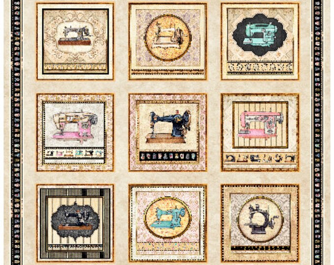Just Sew 1649-29224-E Sewing Panel by Dan Morris for QT Fabrics - Etsy