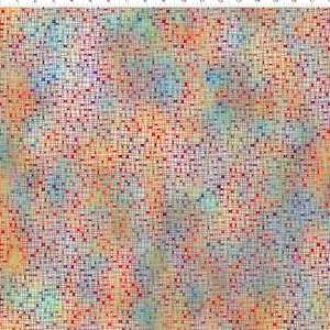 May include: A colorful abstract pattern with a grid of red, blue, and purple lines on a beige background.