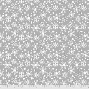 Fa La La PWMA016.XGREY Snowfall - Grey by Maude Asbury for Free Spirit