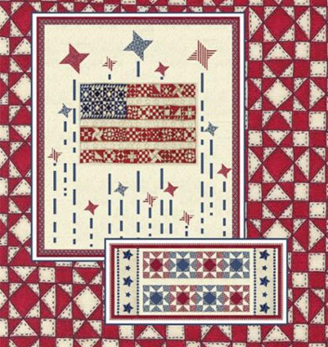My Country Quilt Kit KIT7040 by Kathy Schmitz for Moda - Etsy