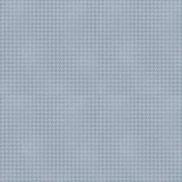 Blushed houndstooth  07564-50 light blue by Cheryl Haynes for Benartex