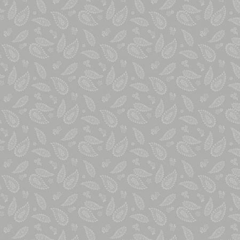 Essentials Dash of Pepper 181739126901 Gray Paisley by Etsy