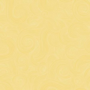 May include: A seamless pattern with a yellow background and a swirling, abstract design in a lighter shade of yellow.