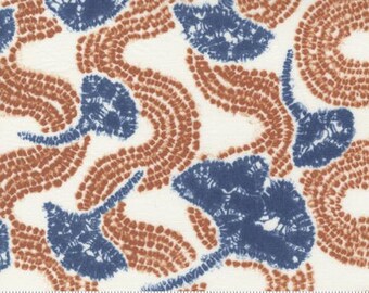 Kawa 48081-19 porcelain  rust by Debbie Maddy  for Moda
