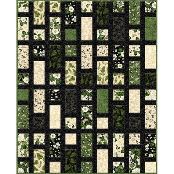 Chantrell Simplish Quilt Kit 56 1/2x 70 by Wilmington Prints | Etsy