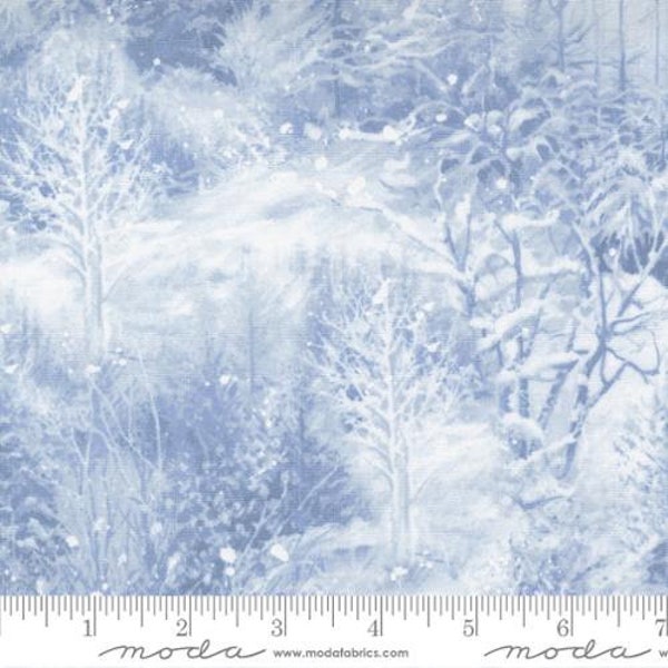 End of bolt 6” Blizzard Blues 33673-11 frost by Moda