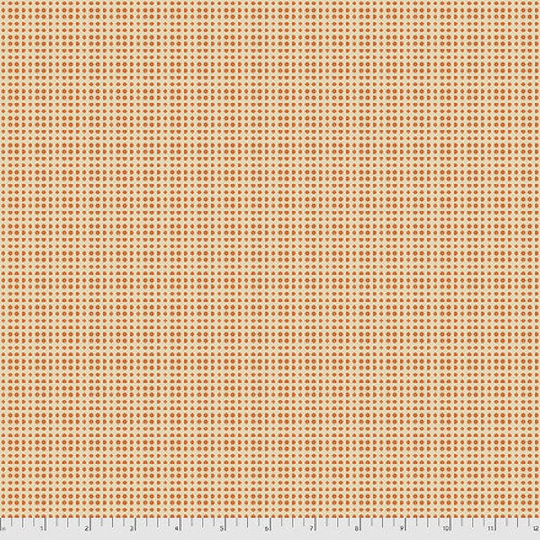 Spooktacular PWMA008.XORANGE Distressed Dot -Orange  by Maude Asbury for Free Spirit