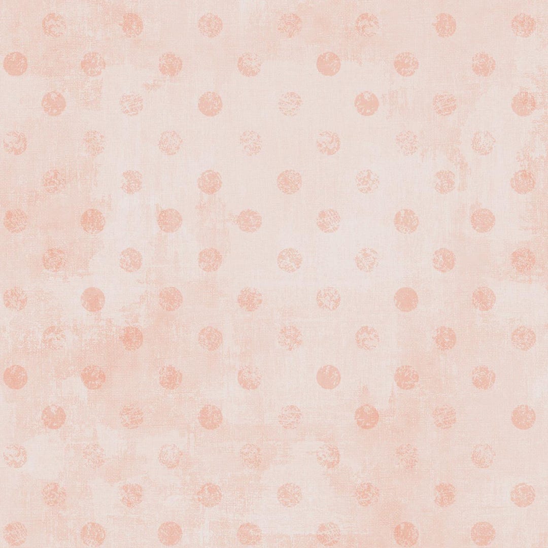 Essentials 89290-800 Dots Pale Apricot Dry Brush by Wilmington - Etsy