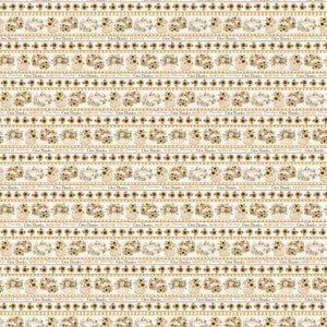 May include: A seamless pattern featuring a repeating design of sunflowers, pumpkins, and the text "Give Thanks Always". The pattern is in shades of brown, yellow, and white on a white background.