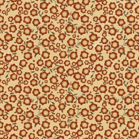 Sunny Days Y3307-60 Dark Butter Viney Floral by Dan Dipaolo