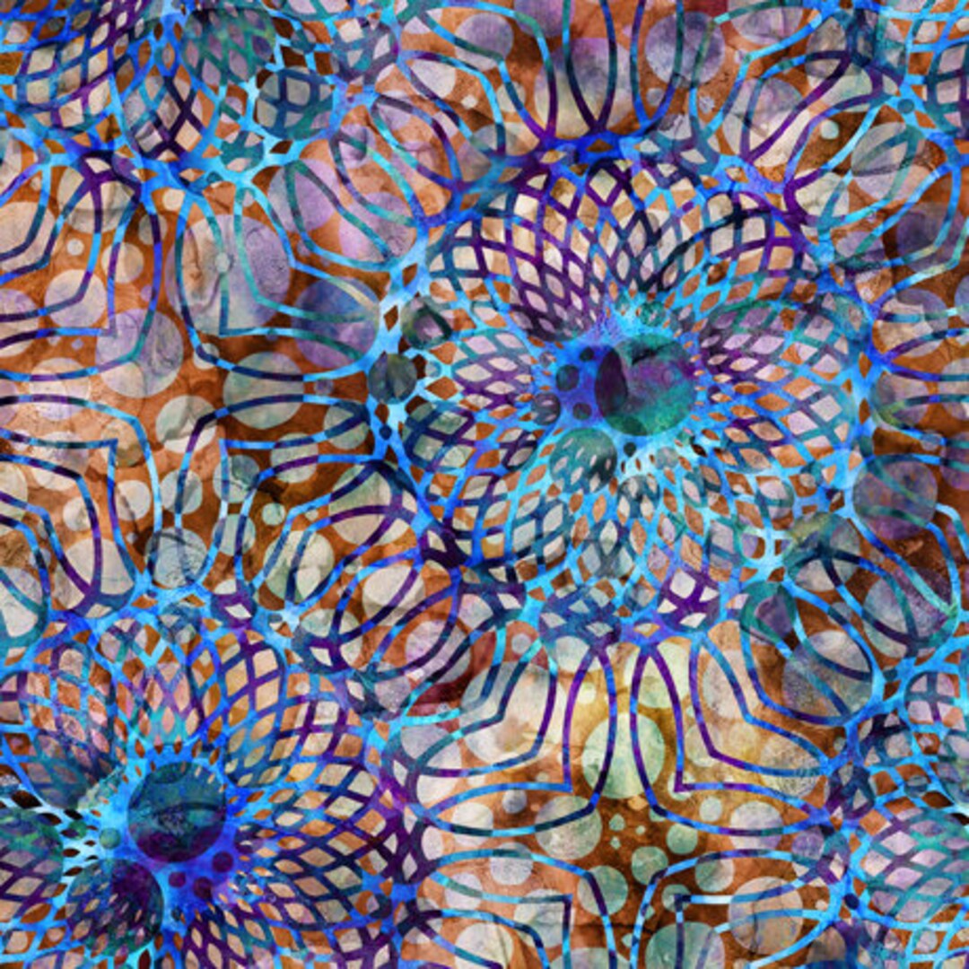Elementals 1649-29282-X Large Spiral Medallion by Dan Morris for QT ...