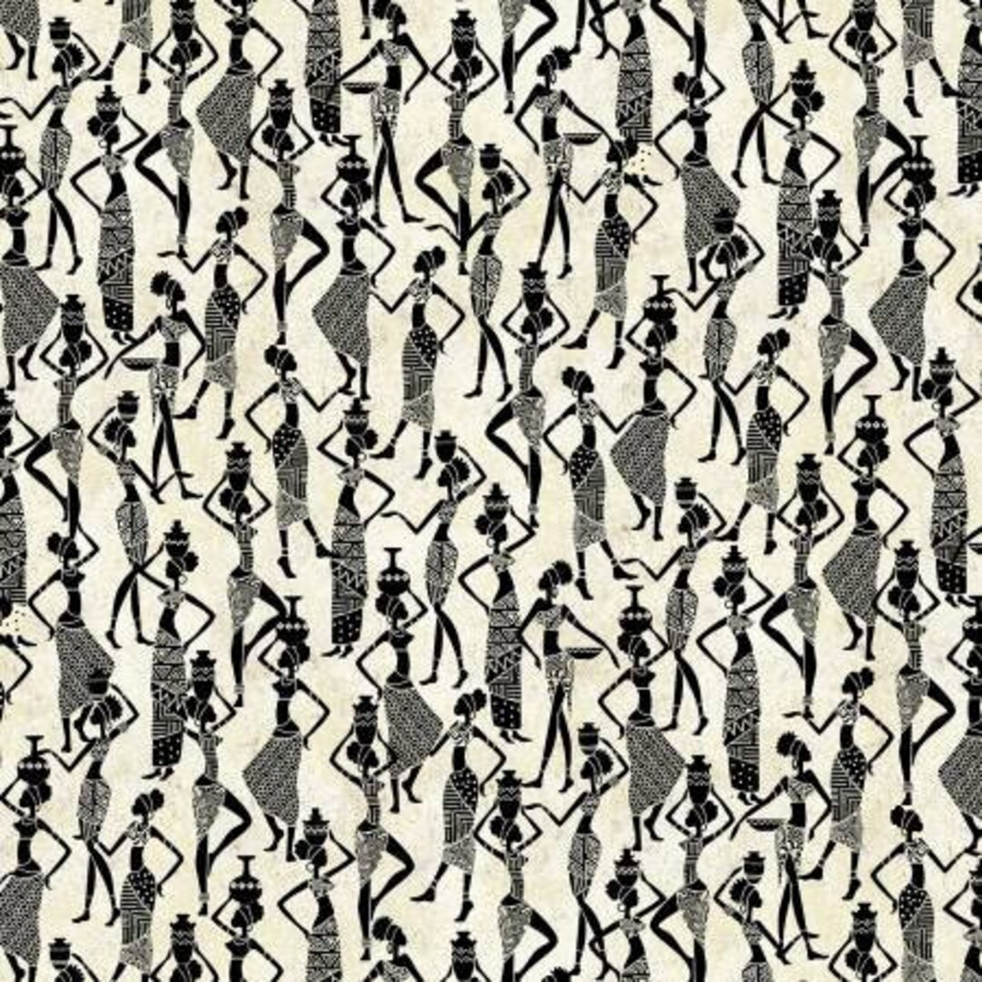 Kenya CX9988-IVOR-D African Woman for Michael Miller - Etsy