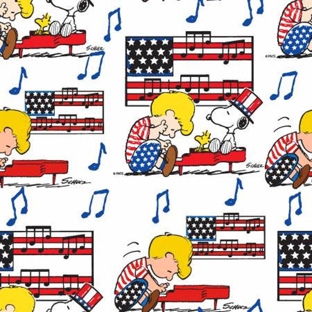 Peanuts Patriotic 73989G550715 Snoopy for Springs Creative