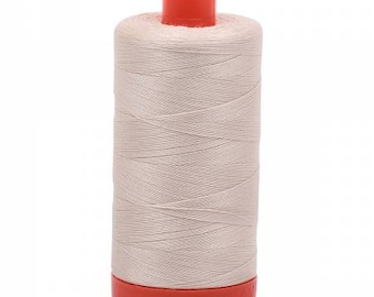 Aurifil Mako Cotton thread solid A1050-2310 light beige 50wt. 1422 yards