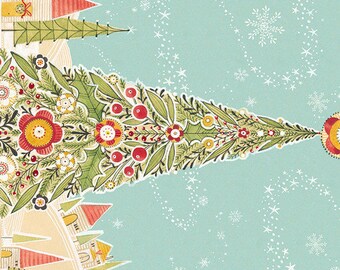 Oh Christmas Tree PWCD037.XPANEL panel by Cori Dantini for Freespirit