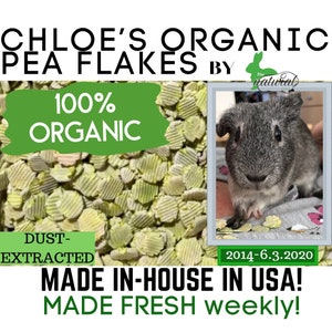 Chloe’s Organic Pea Flakes | Made in house in USA | TNC BRAND!