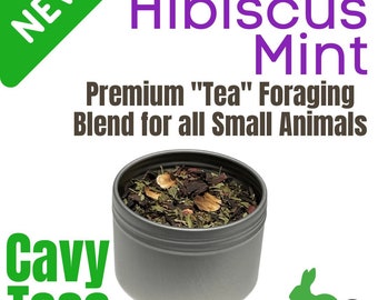 Hibiscus Mint Cavy Tea Foraging Blend