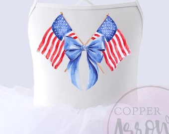 Patriotic 4th of July Tutu Leotard, Red White Blue Girl Outfit, Parade Tutu Outfit, Summer Party Tutu, Patriotic Outfit for Girls