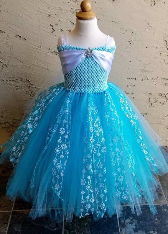 elsa inspired gown