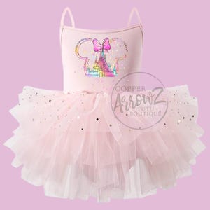Pink Princess Castle Tutu Dress for Girls | Birthday Party, Cake Smash, Photo or Dress Up Outfit | Handmade Tulle Dress