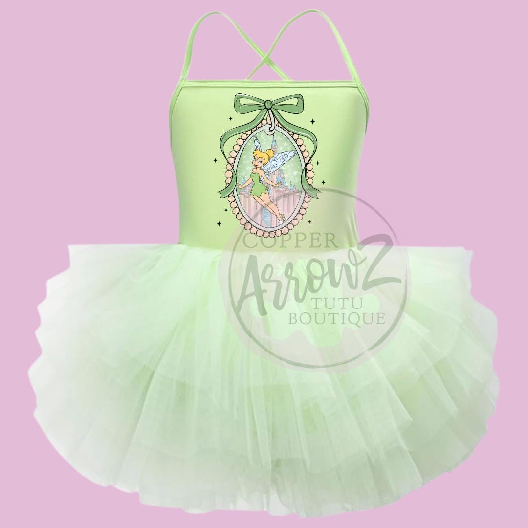 Green Tinkerbell Dress Women - Etsy