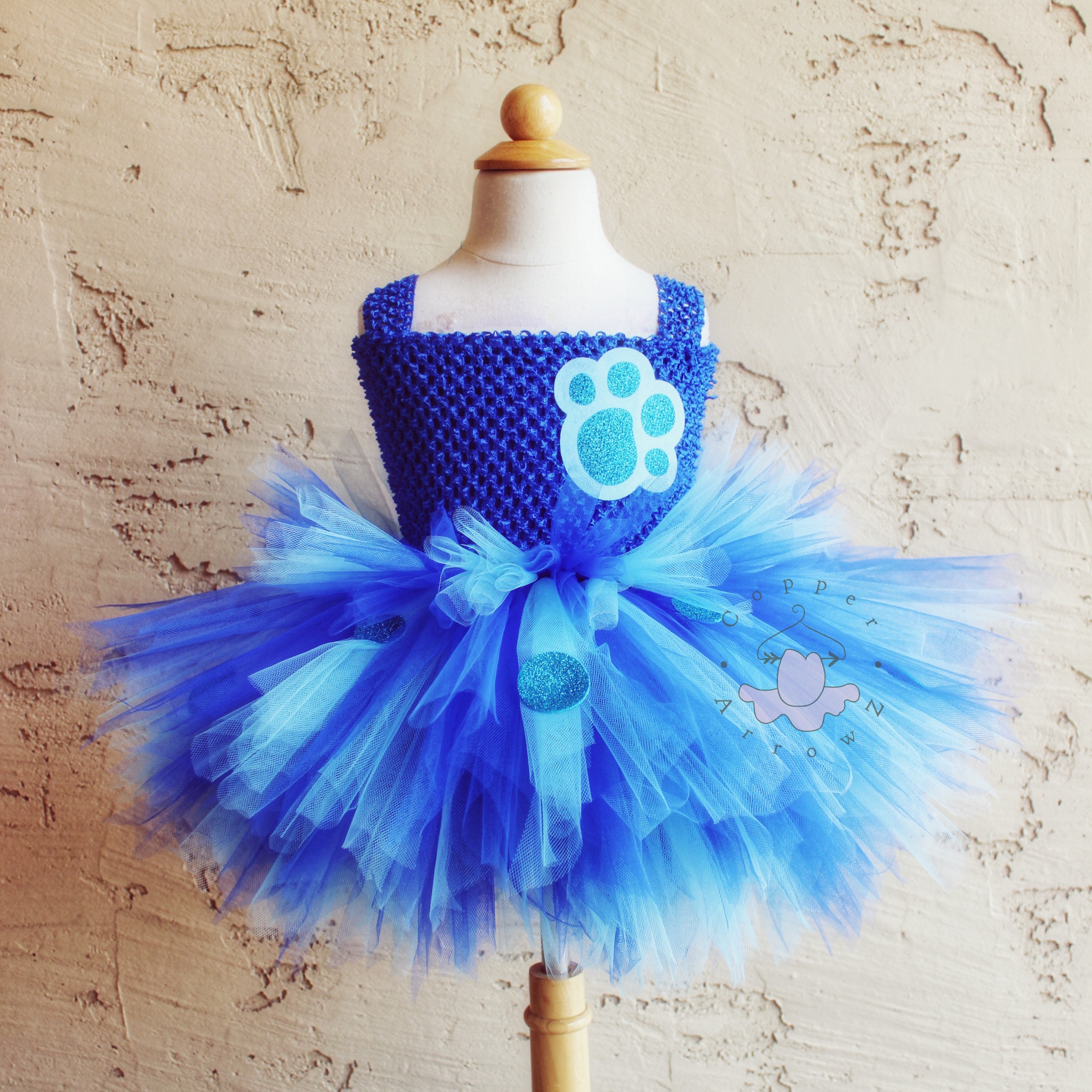 Blue Puppy Tutu Dress, Blues Clues Inspired Outfit, Blue Dog Birthday Dress,  Toddler Tutu Dress Girl, Cake Smash Outfit, Blue Party Dress - Etsy