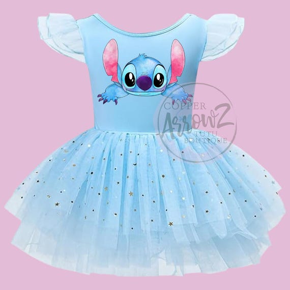 lilo and stitch birthday dress custom Stitch birthday outfit girl/personalized glitter tutu set/Stitc –  Alianny's Boutique