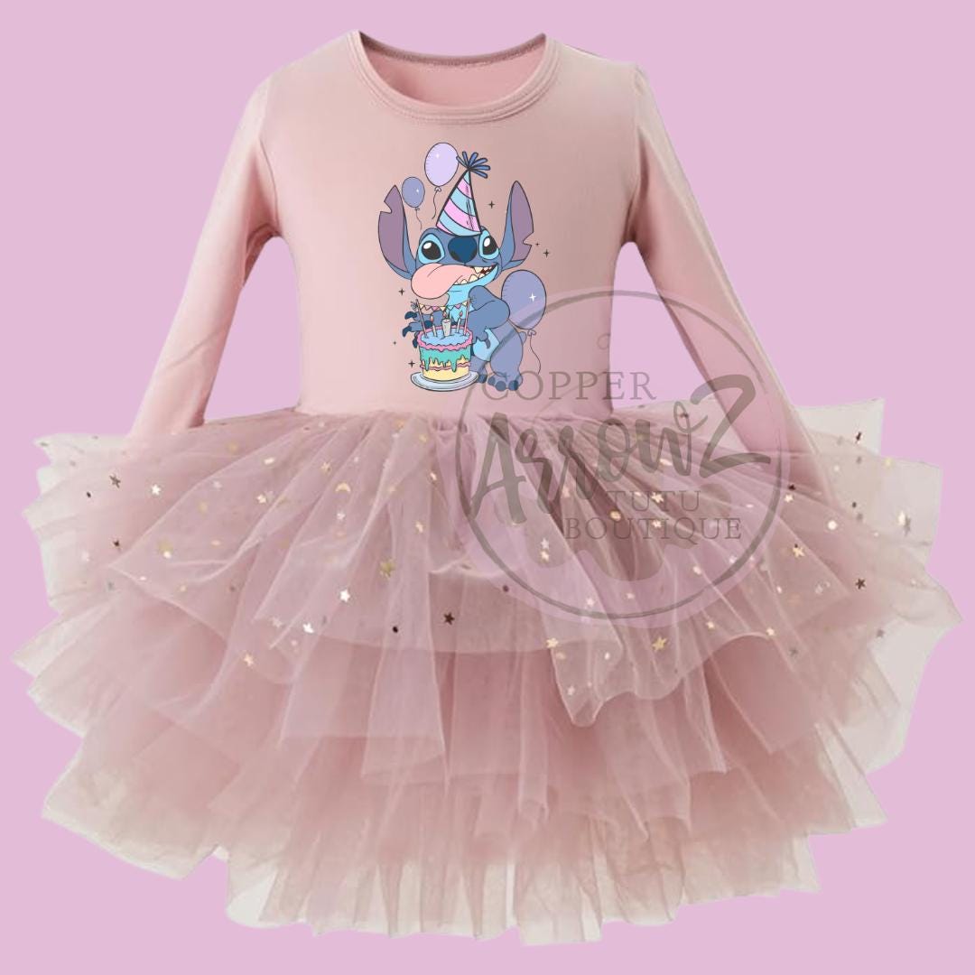 stitch birthday dress Lilo Stitch dress, Birthday Stitch dress, Stitch party dress, Vacations Lilo and
