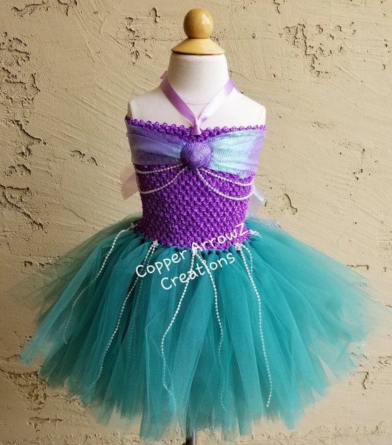 mermaid tutu dress for girl