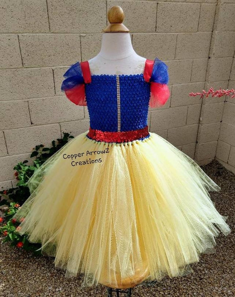 snow white tutu dress