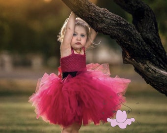 Blossom tutu, pink tutu, blossom costume, powerpuff girls tutu, powerpuff girls costume, blossom dress