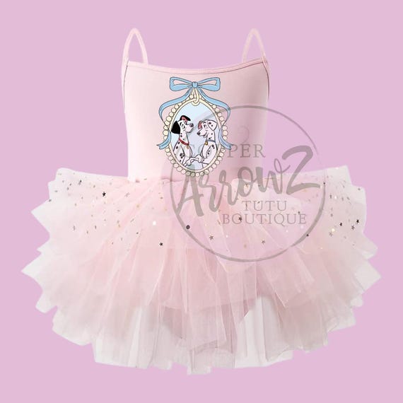 pink dalmatian dress Dalmatian 5 Piece Costume Set Large-5T