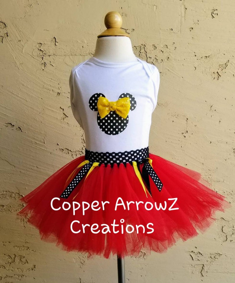 mickey mouse tutu dress