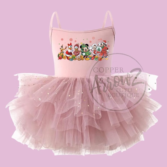 girls disney christmas dress Disney Christmas dress Boutique Not Specified