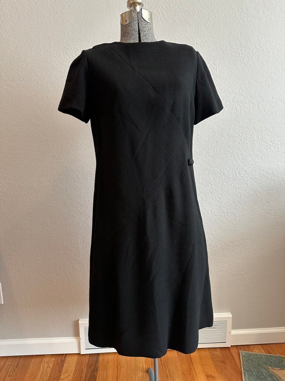 Vintage Bill Blass for Maurice Rentner Black Dress