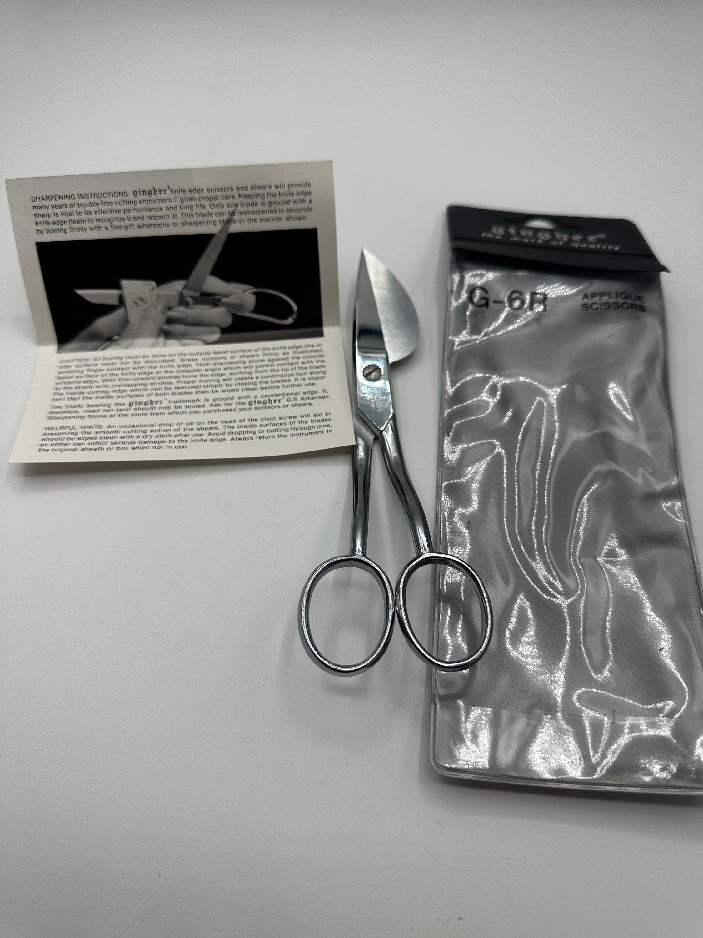 Vintage Gingher Sewing Scissors For Sale on Ruby Lane