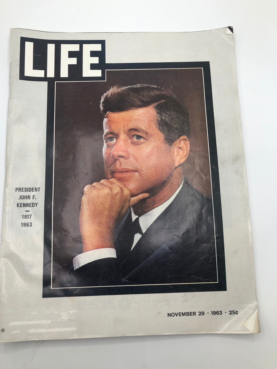 Vintage JFK Life Magazine November 29 1963 - Etsy
