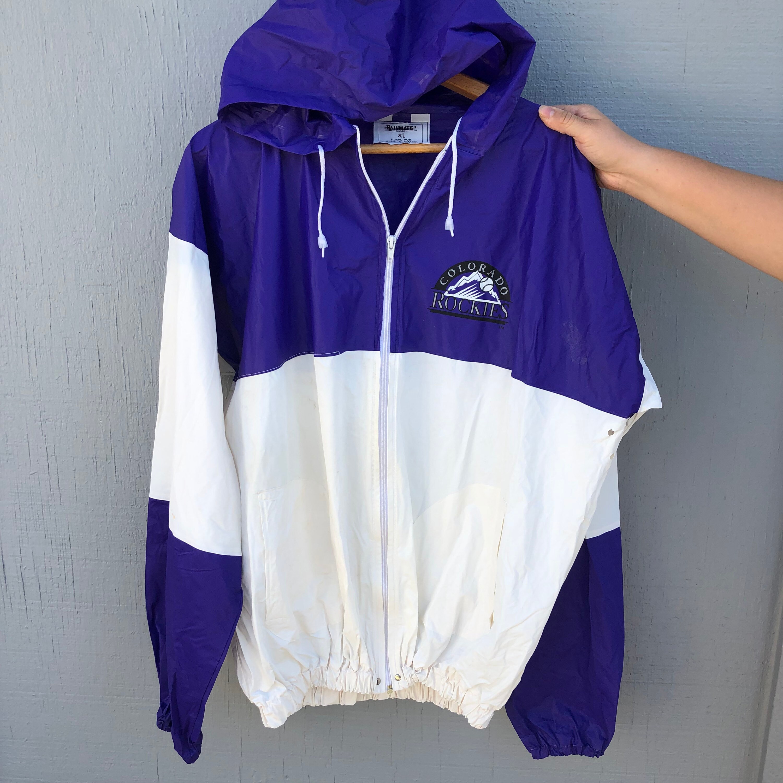 baseball rain jacket