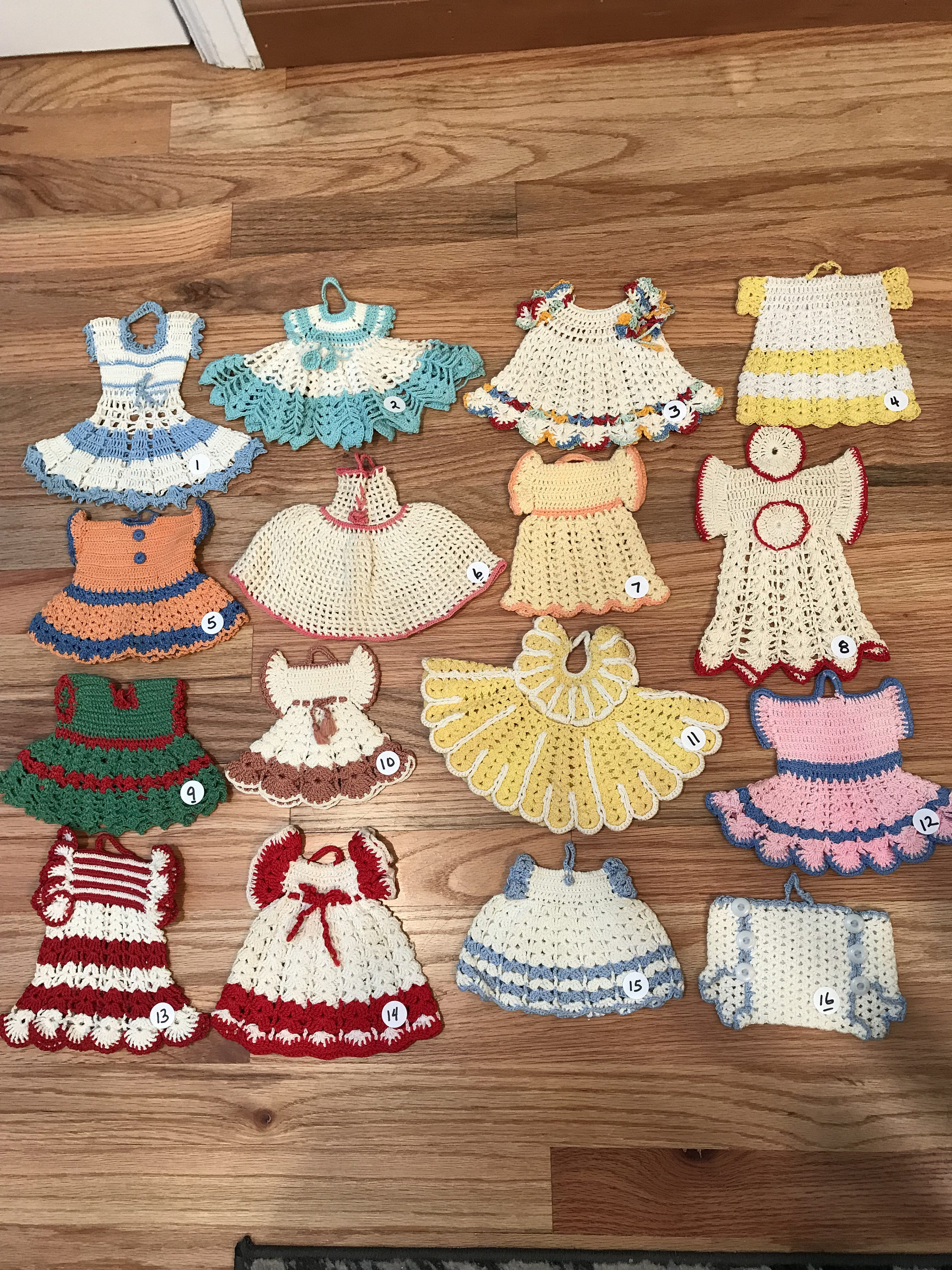 Vintage Pot Holders Etsy