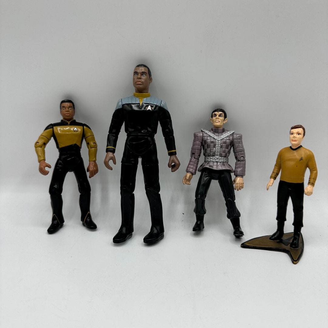 Vintage Star Trek Action Figures Lot of 4 Etsy